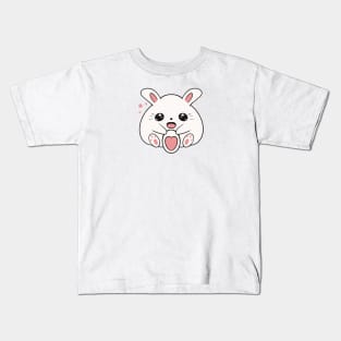 Cute anime bunny Kids T-Shirt